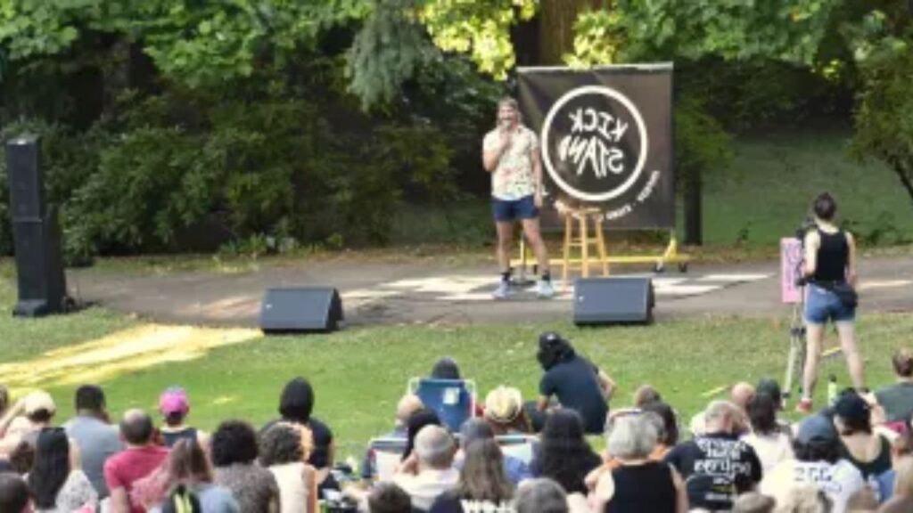 velodrome kickstand comedy